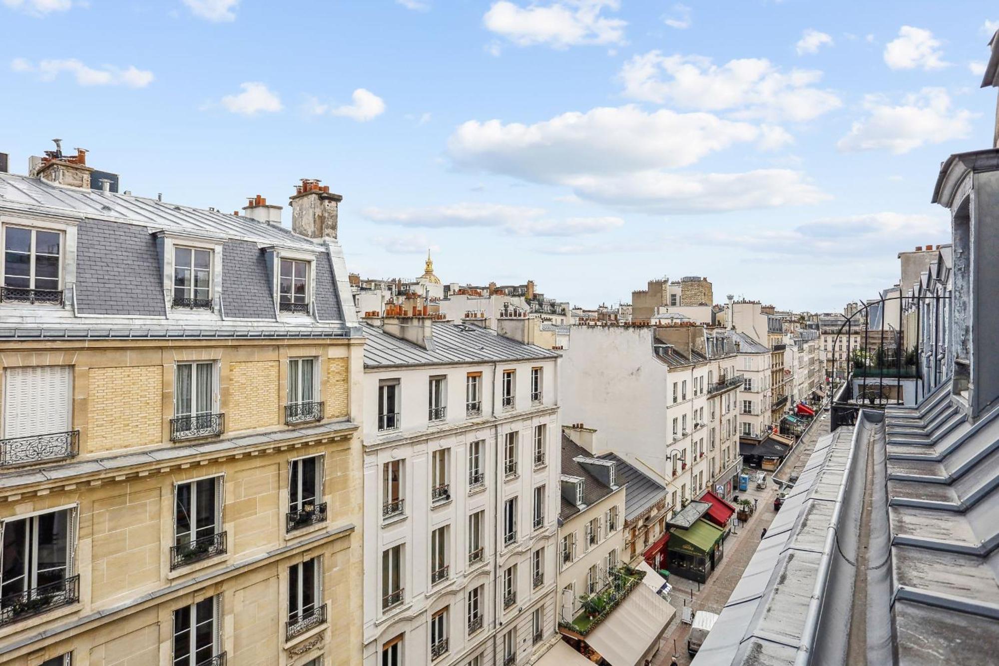 Eiffel Tower & Faubourg - 1Br - Cityapartmentstay Paris Exteriör bild
